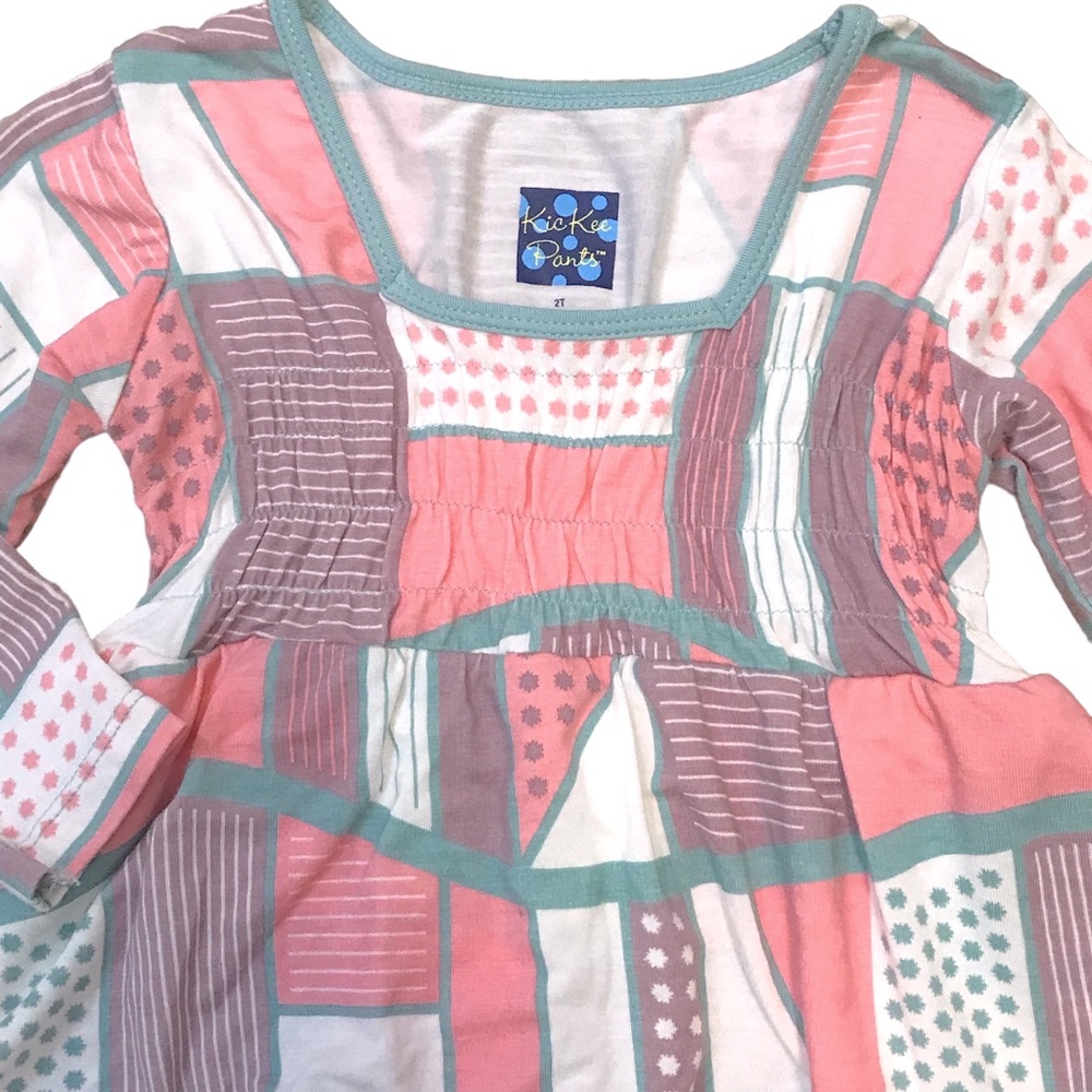 🆕 OG Kickee Pants Bamboo Land Quilt Dress - Picture 2 of 2